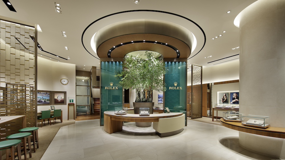 Rolex Boutique Lexia Ginza Namikidori
