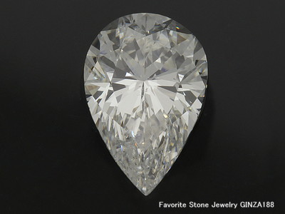 ダイヤルース 1.075ct ペアシェイプ ルース