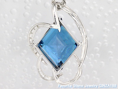 Blue Topaz 23.16ct Necklace