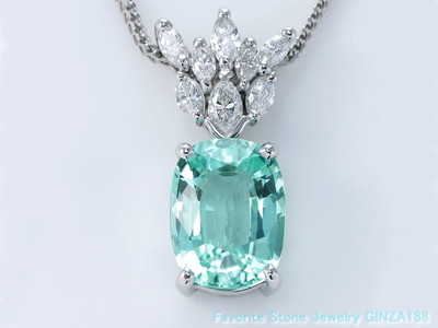 パライバトルマリン　3.336ct　ネックレス