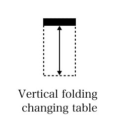 縦折畳式ベッド