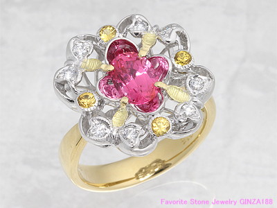 ピンクスピネル 1.17ct リング