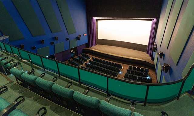 2階席から。こちらからの鑑賞もよさそう。